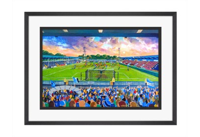 Spotland Stadium Fine Art Print - Rochdale Football Club